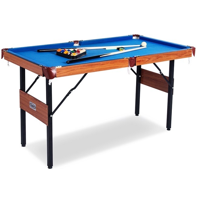RACK Crux 55 in Folding Billiard Pool Table (Blue)
