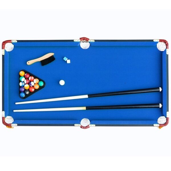 RACK Leo 4Foot Folding Billiard/Pool Table (Blue) RACK Pool Tables