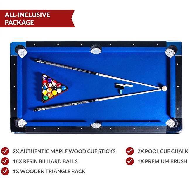 Billiards & Pool Leisure Sports & Game Room Includes Complete