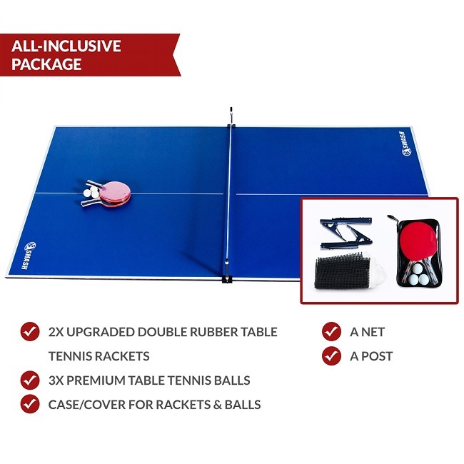 RACK Virgo Table Tennis Conversion Top for Billiard Pool Table