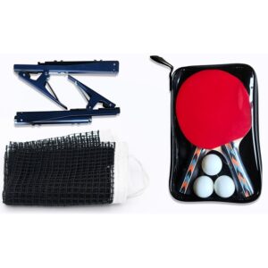 RACK Virgo Table Tennis Conversion Top for Billiard Pool Table Paddle Set & Net