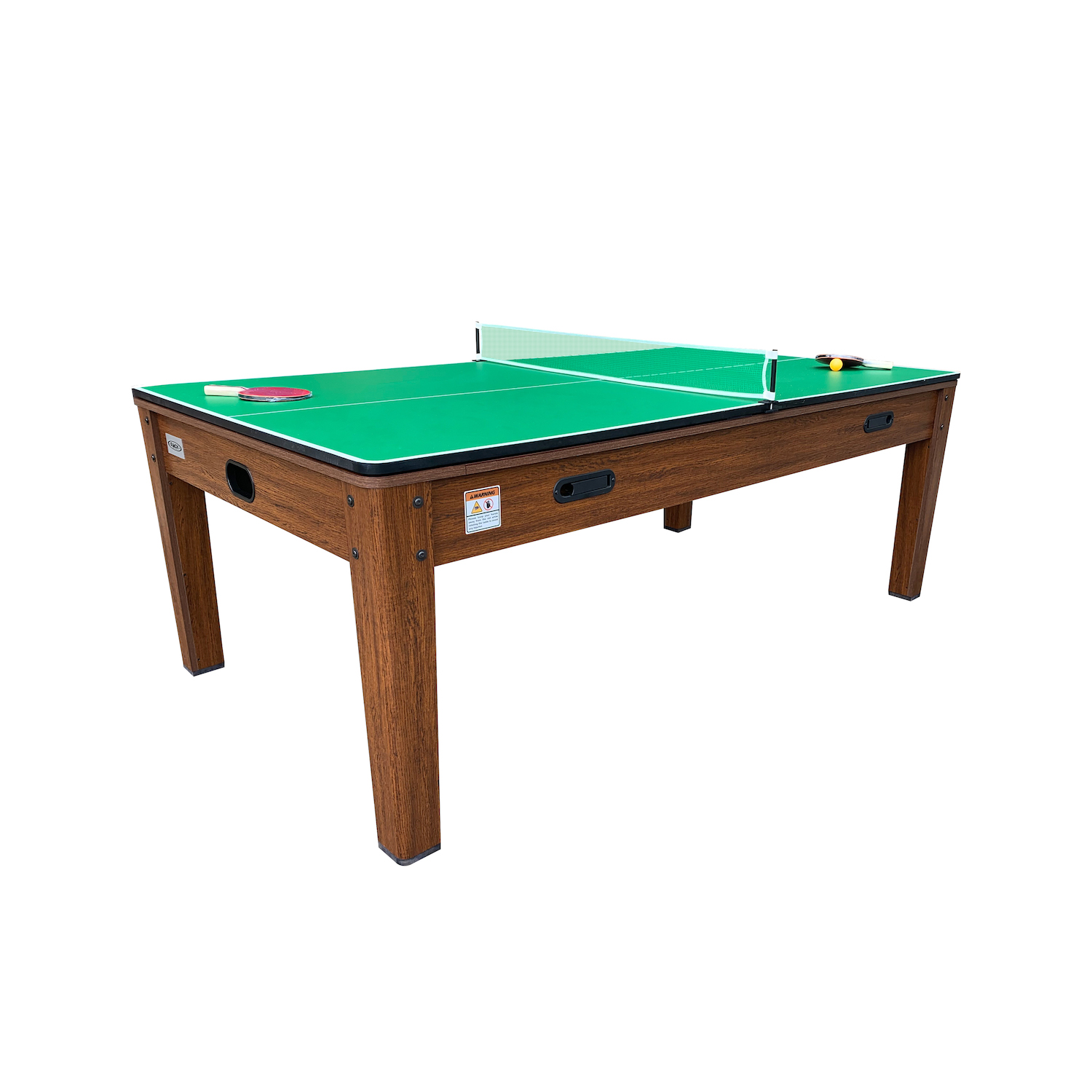 RACK Luxor 7.5Foot 4in1 MultiGame Swivel Billiard/Pool Table (Green