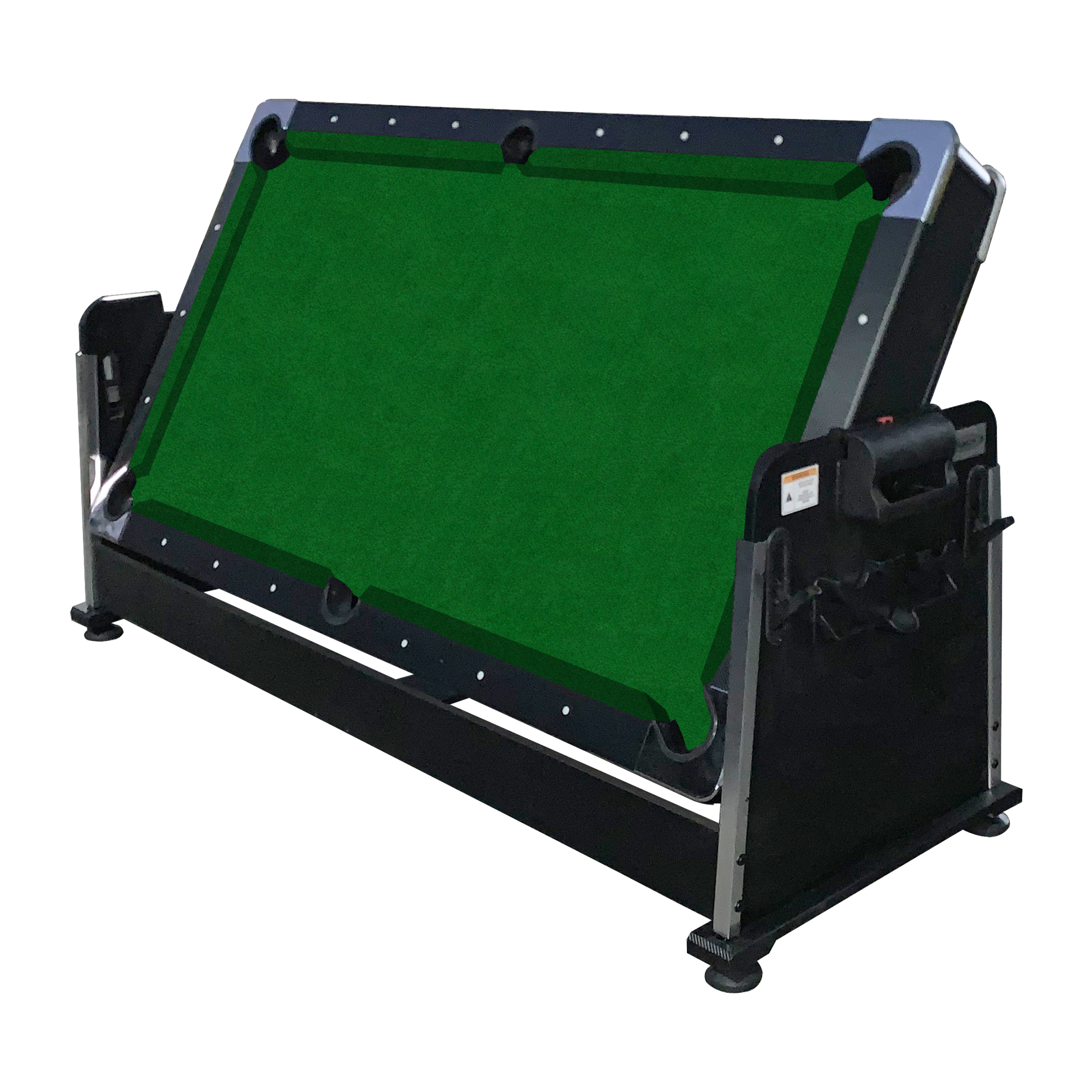 RACK Triad 7Foot 3in1 Multi Game Swivel Billiard/Pool Table (Green